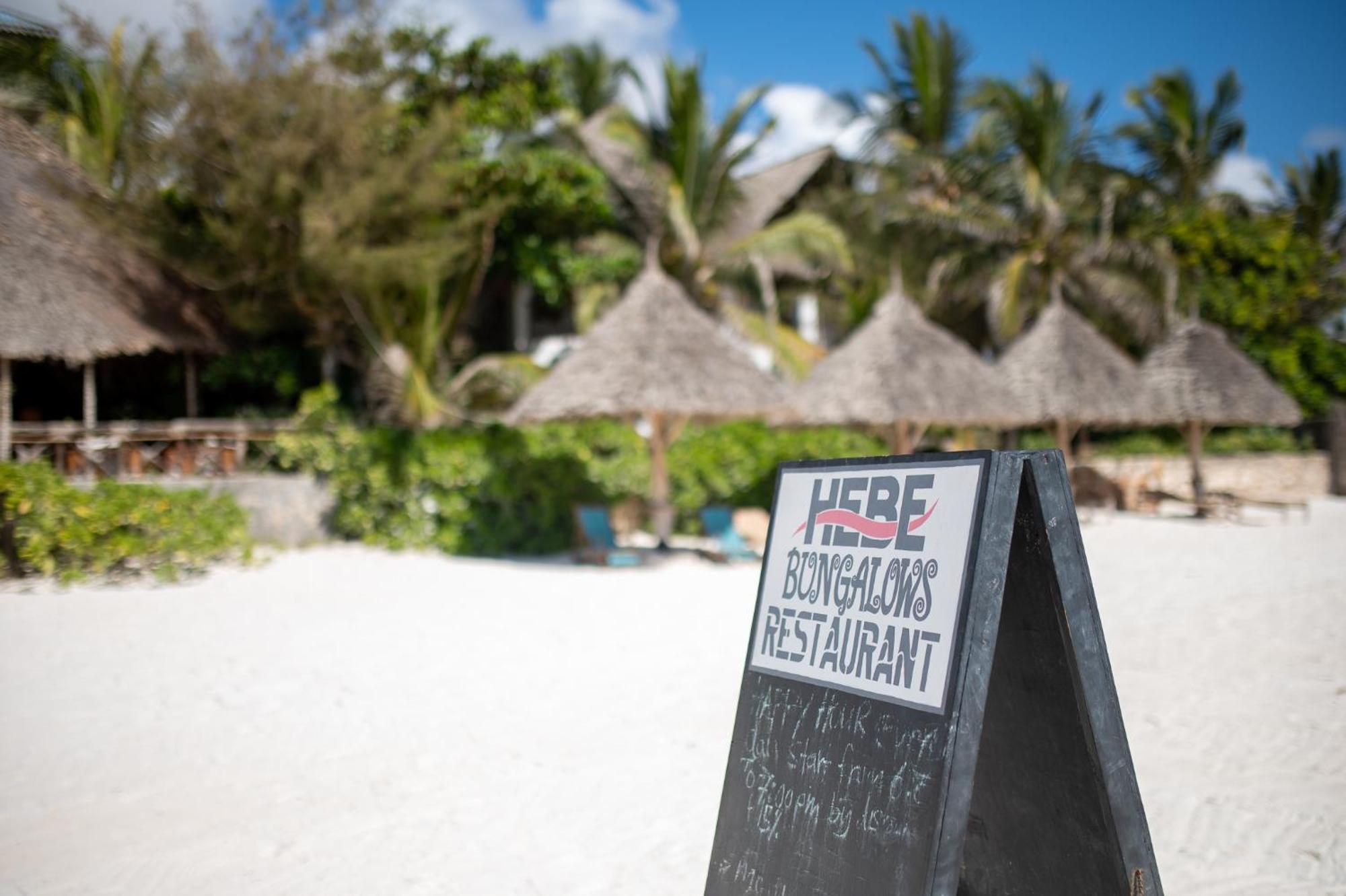 Hebe Bungalows Lodge Matemwe  Exterior foto
